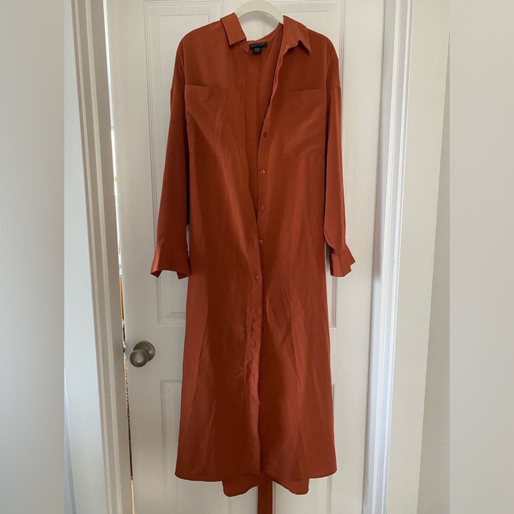 Monki dress with tie - size small